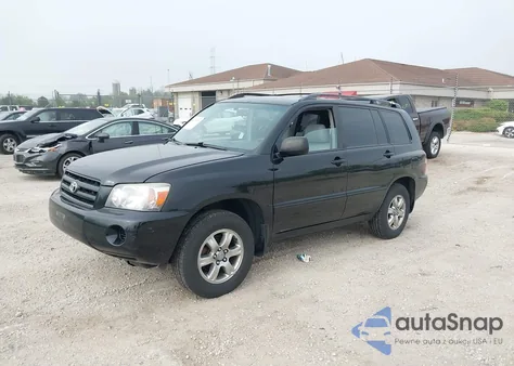 2005 Toyota Highlander V6 z USA, uszkodzony, nr VIN JTEEP21AX50120153